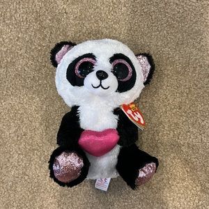 Brand new with tags TY beanie boo stuffed panda